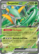 Serperior-ex BLK 003/086 - ITA - Near Mint - Scarlatto e Violetto - Luce Nera - Carta Pokemon