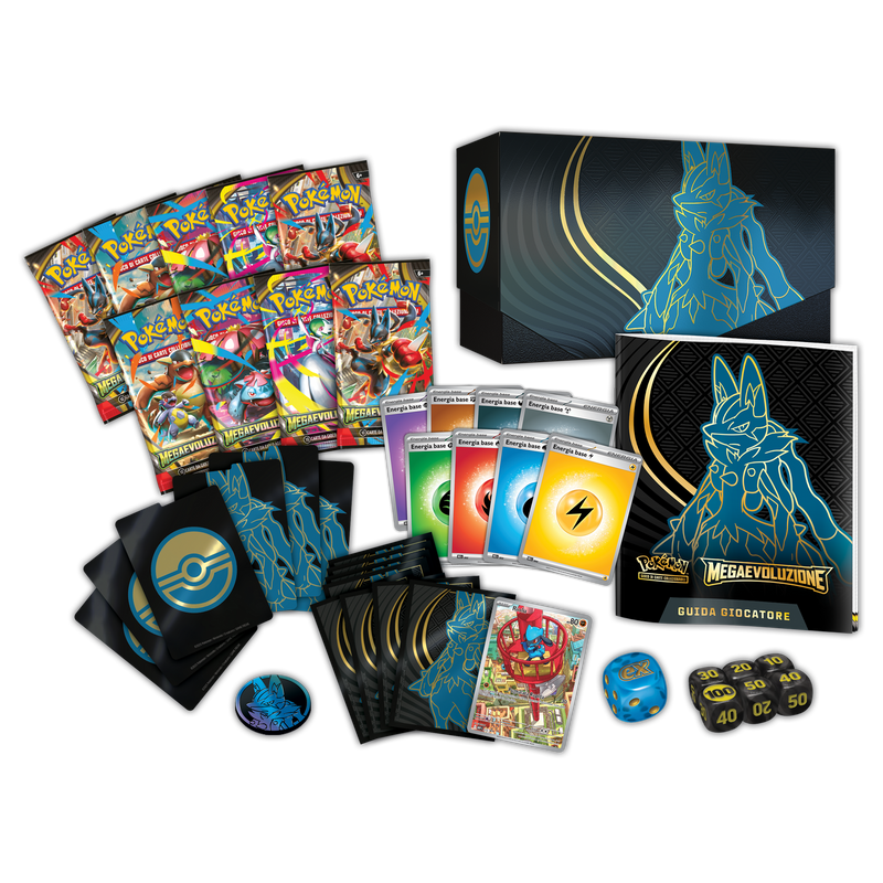 Set Allenatore Fuoriclasse - Megaevoluzione - Mega Lucario EX  - ITA
