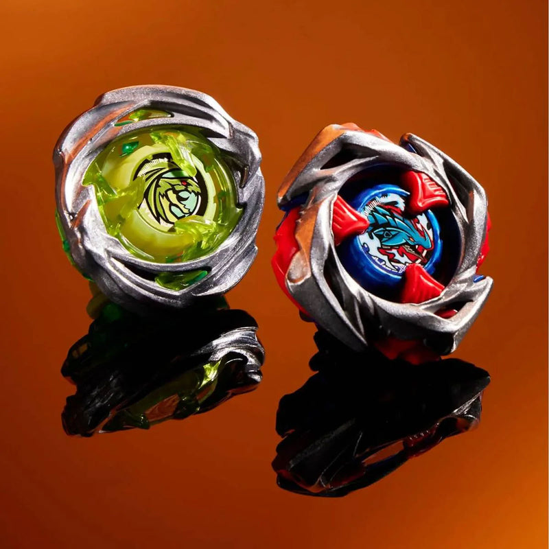 Set Arena Drop Attack - Impact Drake 9-60LR vs Hover Wyvern 3-85N - G0842 - BEYBLADE X con arena e Lanciatori