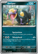 Seviper 128/198 Reverse Holo - ITA - Near Mint - Scarlatto e Violetto - Carta Pokemon