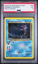 Shining Gyarados 65/64 Holo - ITA - Excellent - Gradata PSA 5 - Neo Revelation - Unlimited - Carta Pokemon