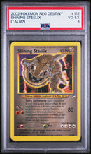 Shining Steelix NDE 112/105 Rara Lucente - ITA - Very Good/Excellent - Gradata PSA 4 - Neo Destiny - Carta Pokemon