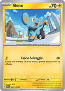 Shinx 069/193 Reverse Holo - ITA - Near Mint - Scarlatto e Violetto - Evoluzioni a Paldea - Carta Pokemon