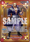 Silvers Rayleigh OP09-005 -   Special Rare - Near Mint - A Fist of Divine Speed - Carta One Piece Card Game