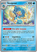 Simipour 042/182 - ITA - Near Mint - Scarlatto e Violetto - Paradosso Temporale - Carta Pokemon