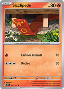 Sizzlipede 027/191 - ITA - Near Mint - Scarlatto e Violetto - Scintille Folgoranti - Carta Pokemon