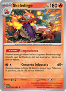 Skeledirge 031/191 Reverse Holo - ITA - Near Mint - Scarlatto e Violetto - Scintille Folgoranti - Carta Pokemon