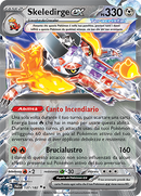 Skeledirge-ex 137/182 - ITA - Near Mint - Scarlatto e Violetto - Paradosso Temporale - Carta Pokemon