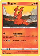 Slugma 021/196 Reverse Holo - ITA - Near Mint - Spada e Scudo - Origine Perduta - Carta Pokemon