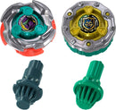 Sneak Arena Battle Set - Cutter Shinobi LF vs Rampart Aegis GB - UX - G1940 - BEYBLADE X con arena e Lanciatori