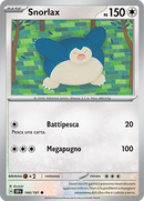 Snorlax 144/191 Reverse Holo - ITA - Near Mint - Scarlatto e Violetto - Scintille Folgoranti - Carta Pokemon