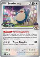 Snorlax di Hop SVP 184 Holo - Stamped Promo - ITA - Near Mint - Promo Scarlatto e Violetto - Carta Pokemon