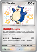 Snorlax Shiny 202/091 - ITA - Near Mint - Scarlatto e Violetto - Destino di Paldea - Carta Pokemon
