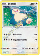 Snorlax SWSH032 Holo - ITA - Near Mint - Promo Spada e Scudo - Carta Pokemon