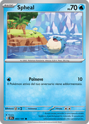 Spheal 043/191 Reverse Holo - ITA - Near Mint - Scarlatto e Violetto - Scintille Folgoranti - Carta Pokemon