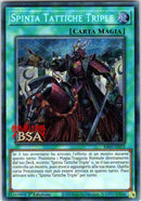 Spinta Tattiche Triple RA03-IT072-V3 Secret Rare - Near Mint - Bonanza Quarto di Secolo - Carta Yu-Gi-Oh!