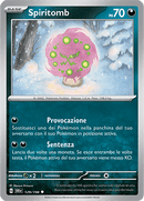 Spiritomb 129/198 Reverse Holo - ITA - Near Mint - Scarlatto e Violetto - Carta Pokemon