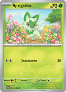 Sprigatito 013/193 - ITA - Near Mint - Scarlatto e Violetto - Evoluzioni a Paldea - Carta Pokemon
