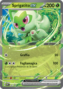 Sprigatito-ex SVP 087 - ITA - Near Mint - Promo Scarlatto e Violetto - Carta Pokemon