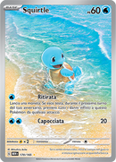 Squirtle 170/165 Illustrazione Rara - ITA - Near Mint - Scarlatto e Violetto - 151 - Carta Pokemon