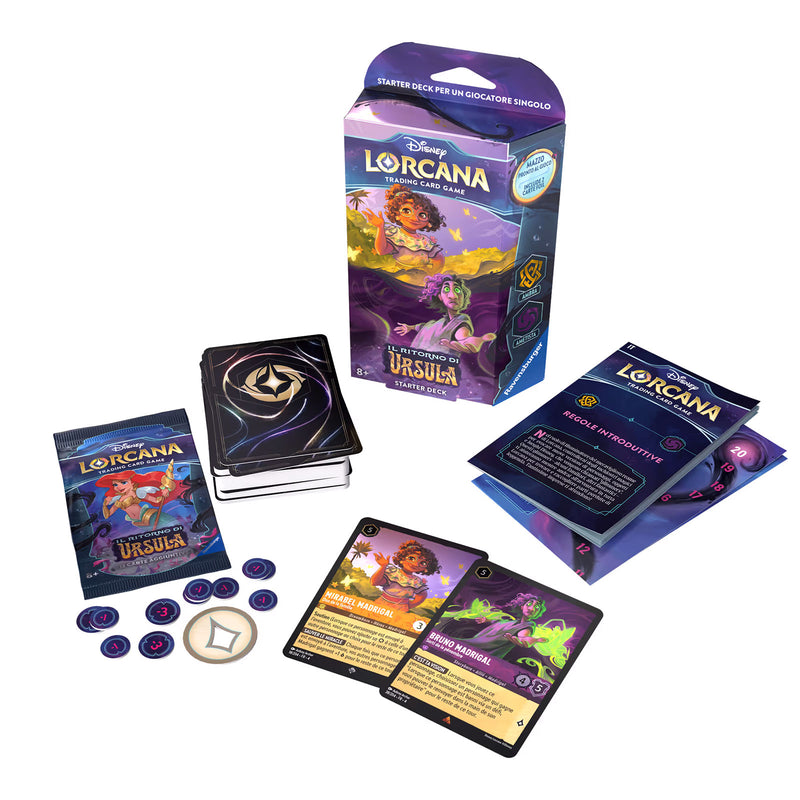 Starter Deck Ambra Ametista - Il Ritorno di Ursula - LORCANA - ITA