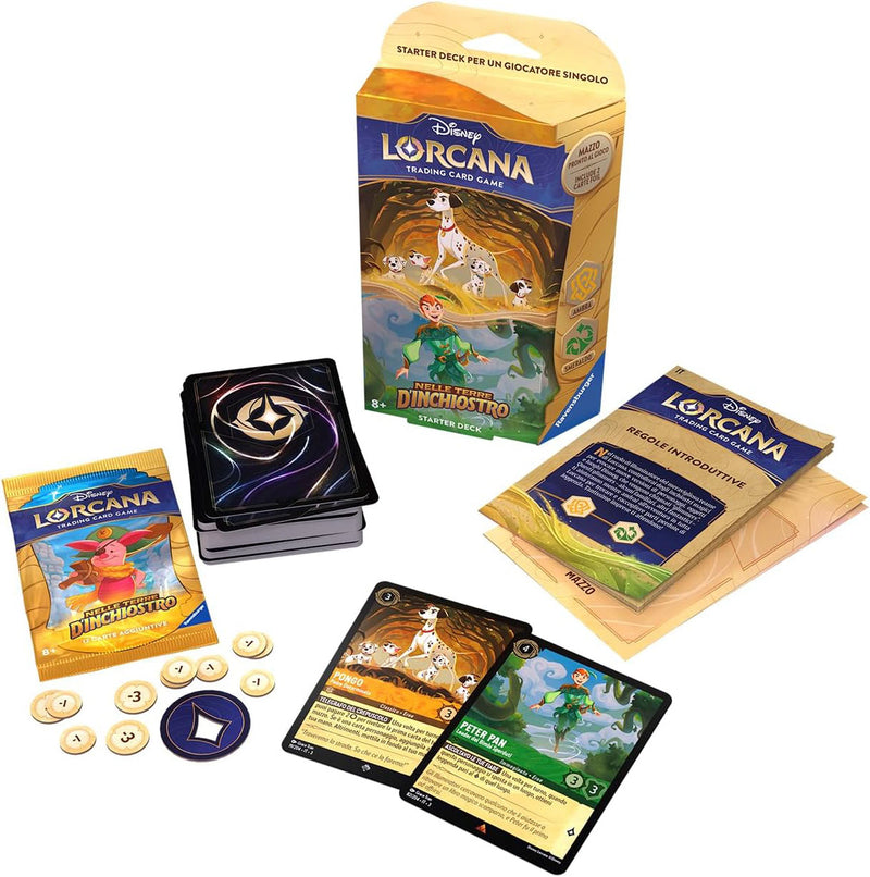 Starter Deck Ambra Smeraldo - Nelle Terre d'Inchiostro - LORCANA - ITA