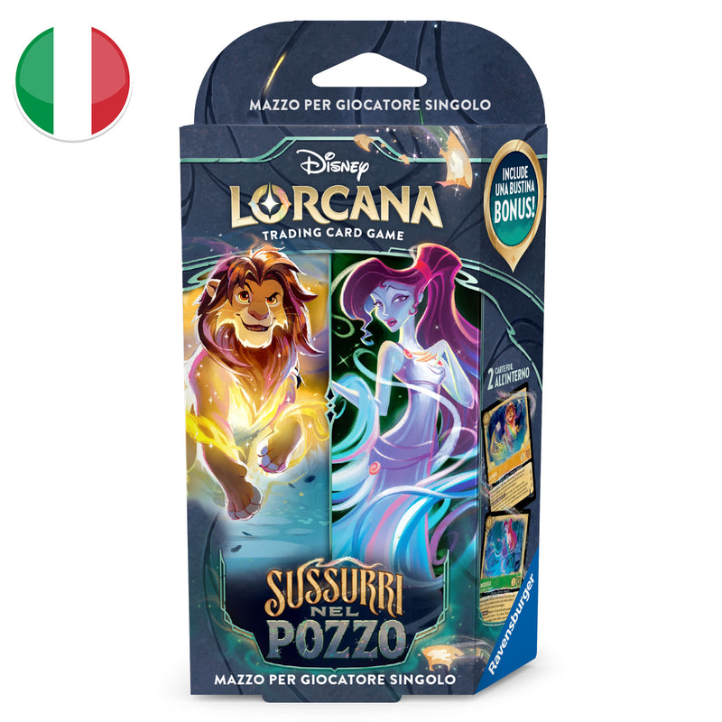 Starter Deck Ambra Smeraldo - Sussurri nel Pozzo - LORCANA - ITA