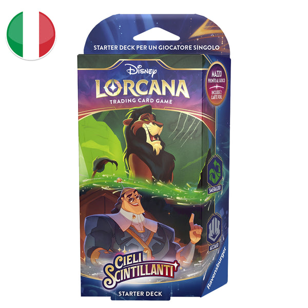 Starter Deck Smeraldo Acciaio - Cieli Scintillanti - LORCANA - ITA