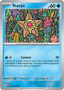 Staryu 120/165 Reverse Holo - ITA - Near Mint - Scarlatto e Violetto - 151 - Carta Pokemon