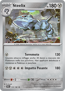 Steelix 125/182 Reverse Holo - ITA - Near Mint - Scarlatto e Violetto - Paradosso Temporale - Carta Pokemon