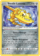Steelix Lucente 124/196 - ITA - Near Mint - Spada e Scudo - Origine Perduta - Carta Pokemon