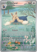 Stoutland WHT 156/086 - ITA - Near Mint - Scarlatto e Violetto - Fuoco Bianco - Carta Pokemon