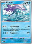 Suicune 024/131 Reverse Holo Masterball - ITA - Near Mint - Scarlatto e Violetto - Evoluzioni Prismatiche - Carta Pokemon