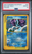 Suicune H25/H32 Holo - ITA - Gem Mint - Gradata PSA 10 - e-Card -  Aquapolis - Carta Pokemon