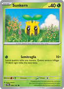 Sunkern 006/167 Reverse Holo Comune - ITA - Near Mint - Scarlatto e Violetto - Crepuscolo Mascherato - Carta Pokemon