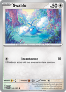 Swablu 148/191 Reverse Holo - ITA - Near Mint - Scarlatto e Violetto - Scintille Folgoranti - Carta Pokemon