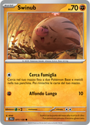 Swinub 077/159 Reverse Holo - ITA - Near Mint - Scarlatto e Violetto - Avventure Insieme - Carta Pokemon