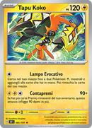 Tapu Koko 065/191 Holo - ITA - Near Mint - Scarlatto e Violetto - Scintille Folgoranti - Carta Pokemon