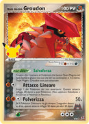 Team Magma Groudon 09/95 Holo Unlimited - ITA - Near Mint - Spada e Scudo - Gran Festa - Ristampa 2021 - Carta Pokemon
