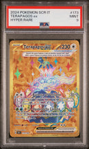 Terapagos SCR 173/142 Rara Iper Segreta Oro - ITA - Mint - Gradata PSA 9 - Scarlatto e Violetto - Corona Astrale - Carta Pokemon