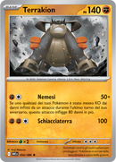 Terrakion WHT 054/086 Reverse Holo Poke Ball - ITA - Near Mint - Scarlatto e Violetto - Fuoco Bianco - Carta Pokemon