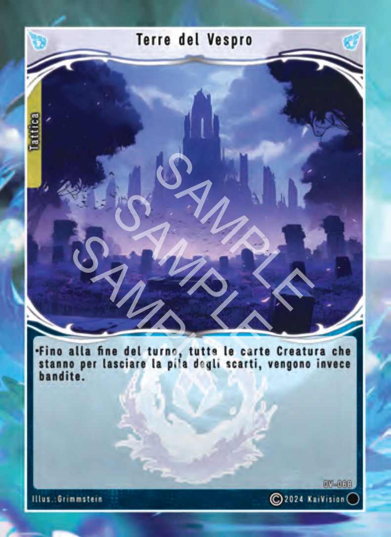 Terre del Vespro OV - 068 Comune - 1a Edizione - ITA - Near Mint - Oppressione Vacua - Carta Creatures of Exo