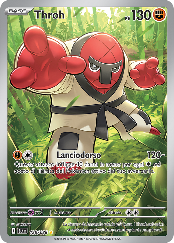 360Throh BLK 128/086 - ITA - Near Mint - Scarlatto e Violetto - Luce Nera - Carta Pokemon