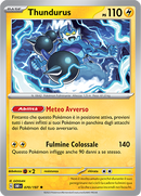 Thundurus 070/197 Holo - ITA - Near Mint - Scarlatto e Violetto - Ossidiana Infuocata - Carta Pokemon