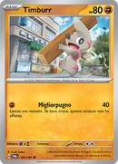 Timburr 103/167 Reverse Holo Comune - ITA - Near Mint - Scarlatto e Violetto - Crepuscolo Mascherato - Carta Pokemon