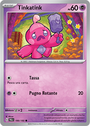 Tinkatink 100/193 - ITA - Near Mint - Scarlatto e Violetto - Evoluzioni a Paldea - Carta Pokemon