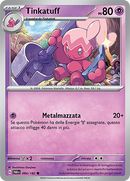 Tinkatuff 084/182 Reverse Holo - ITA - Near Mint - Scarlatto e Violetto - Paradosso Temporale - Carta Pokemon