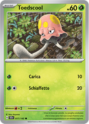 Toedscool 017/142 - ITA - Near Mint - Scarlatto e Violetto - Corona Astrale - Carta Pokemon