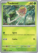 Toedscool 025/198 Reverse Holo - ITA - Near Mint - Scarlatto e Violetto - Carta Pokemon