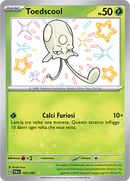 Toedscool Shiny 105/091 - ITA - Near Mint - Scarlatto e Violetto - Destino di Paldea - Carta Pokemon